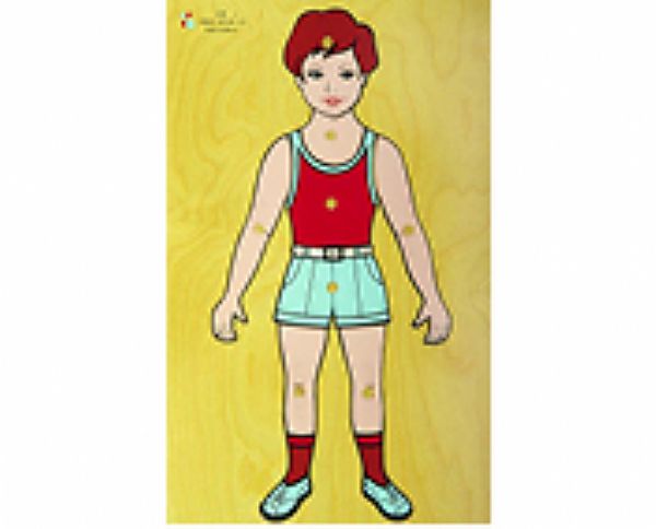 פאזל גוף גדול ילד